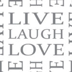Muster live laugh love
